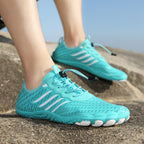 Grounded Footwear for Women Barefoot Shoes,Grounded Footwear for Mens,Hike Barefoot Shoes Womens Footwear,2025 New Comfortable Non-Slip Barefoot Vitality Shoes,Men's Women's Water Shoes Wide Toe Box