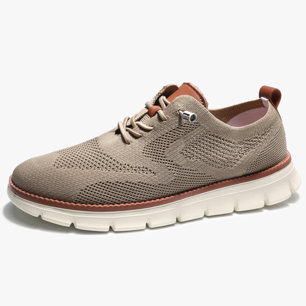 Wearbreeze Shoes for Men,Business Casual Shoes Mens,Comfortable Urban Dress Shoe for Men,Oxfords Mesh Sneakers,Breathable Upper Footwear,Lace-Up Lightweight Tennis Walking Shoe