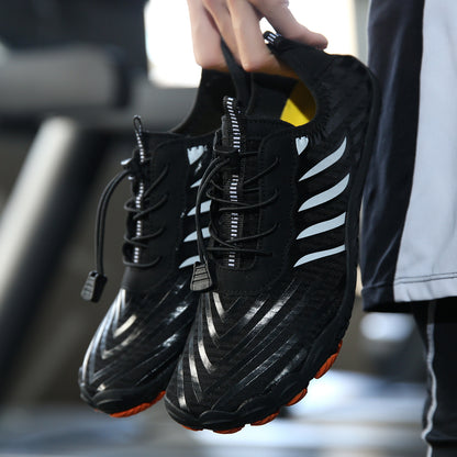 Grounded Footwear for Women Barefoot Shoes,Grounded Footwear for Mens,Hike Barefoot Shoes Womens Footwear,2025 New Comfortable Non-Slip Barefoot Vitality Shoes,Men's Women's Water Shoes Wide Toe Box