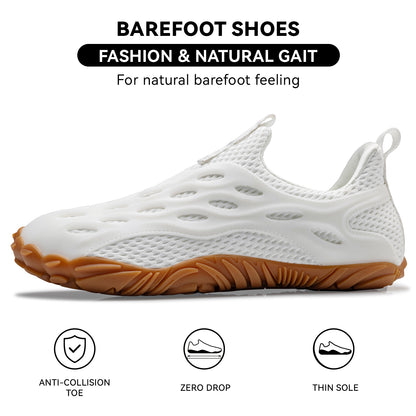 Barefoot Shoes Women Men Fashion Sneakers - Zero Drop Wide Toe Box Shoes Comfortable for Hiking,Walking,Gym,Fitness,Trail Running,Casual Outdoor & Daily Wear - Non-Slip Beach Water Shoe