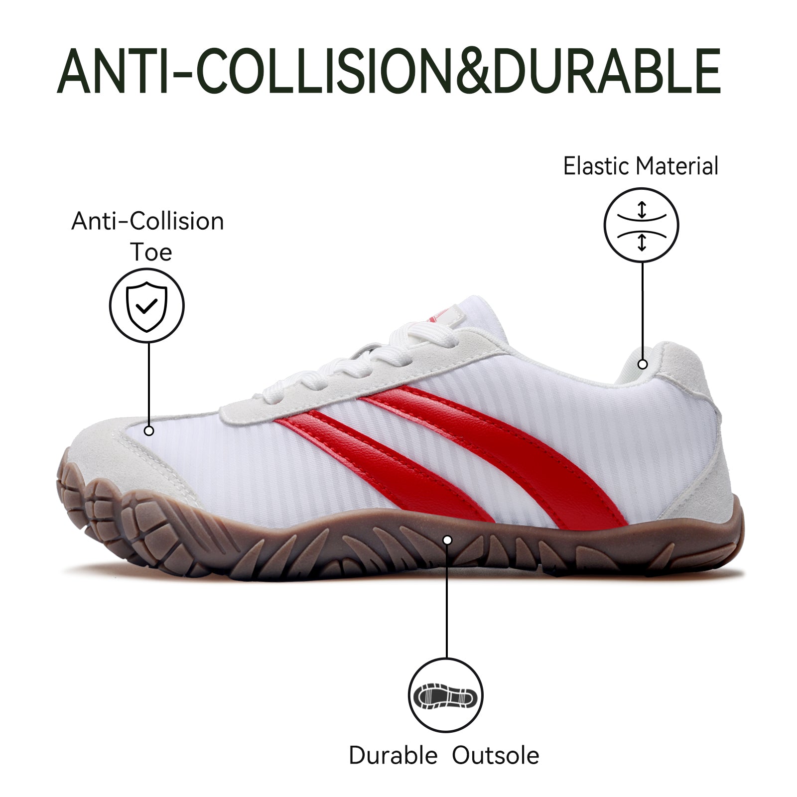 Barefoot Shoes Women Casual Sneakers,Wide Toe Box Shoes Women Zero Drop Barefoot Shoe Men,Minimalist Trail Running Shoe,Non-Slip Lightweight Breathable Comfortable Fashion Walking Hiking Shoes Unisex B1388