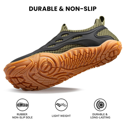 Barefoot Shoes Women Men Fashion Sneakers - Zero Drop Wide Toe Box Shoes Comfortable for Hiking,Walking,Gym,Fitness,Trail Running,Casual Outdoor & Daily Wear - Non-Slip Beach Water Shoe