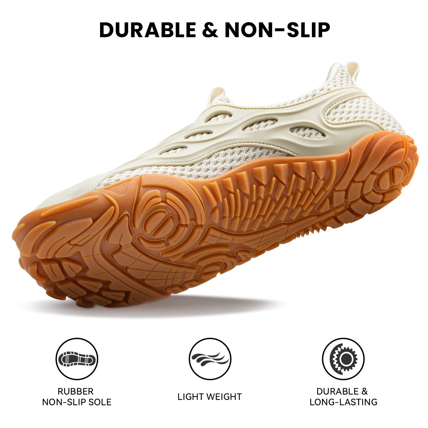 Barefoot Shoes Women Men Fashion Sneakers - Zero Drop Wide Toe Box Shoes Comfortable for Hiking,Walking,Gym,Fitness,Trail Running,Casual Outdoor & Daily Wear - Non-Slip Beach Water Shoe