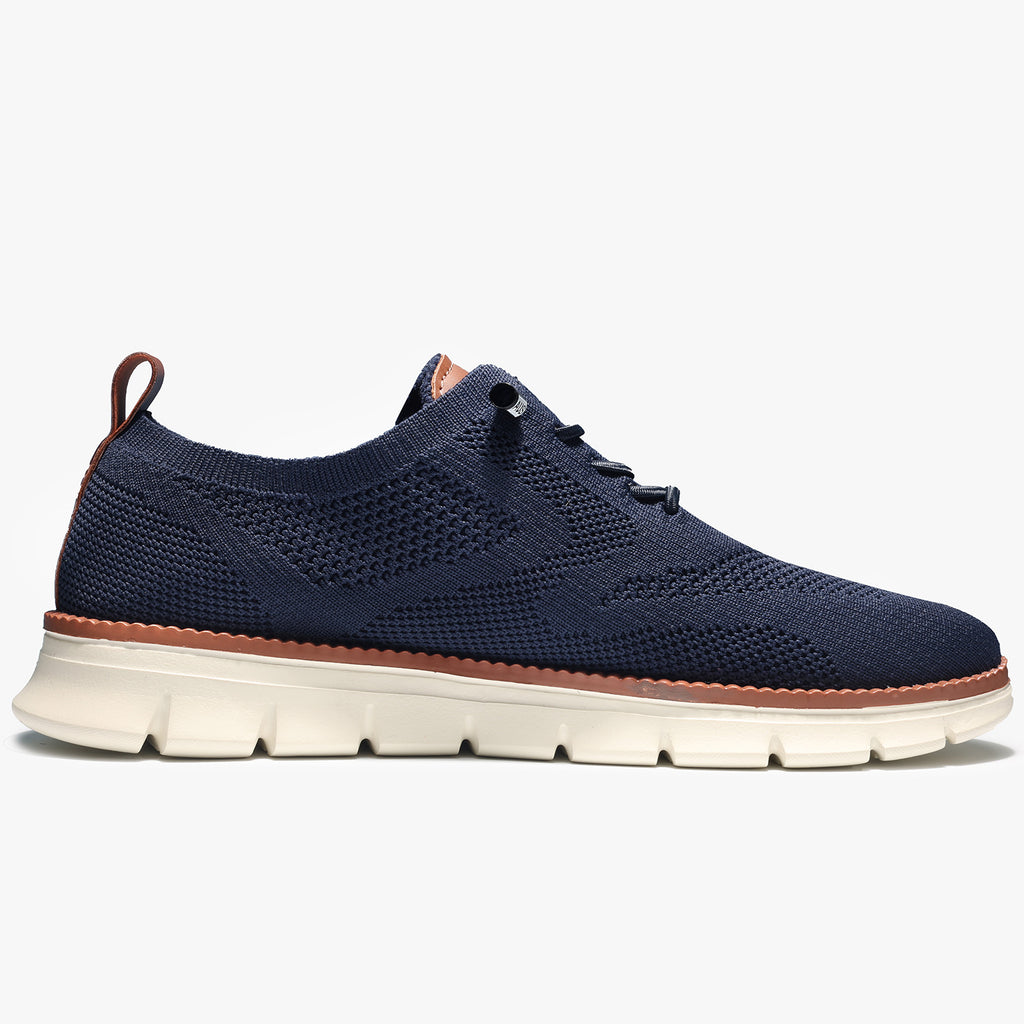 Wearbreeze Shoes for Men,Business Casual Shoes Mens,Comfortable Urban Dress Shoe for Men,Oxfords Mesh Sneakers,Breathable Upper Footwear,Lace-Up Lightweight Tennis Walking Shoe
