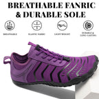 Barezoey 2026 New Hiking Barefoot Shoes Womens Mens Footwear,Wide Toe Box Water Shoe for Women Men,Zero Drop Comfortable & Non-Slip Barefoot Vitality Shoe Women's Athletic Footwear for Walking Hiking