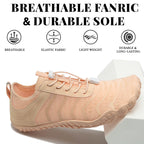Barezoey 2026 New Hiking Barefoot Shoes Womens Mens Footwear,Wide Toe Box Water Shoe for Women Men,Zero Drop Comfortable & Non-Slip Barefoot Vitality Shoe Women's Athletic Footwear for Walking Hiking