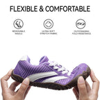 Barefoot Shoes Women Casual Sneakers,Wide Toe Box Shoes Women Zero Drop Barefoot Shoe Men,Minimalist Trail Running Shoe,Non-Slip Lightweight Breathable Comfortable Fashion Walking Hiking Shoes Unisex B1388