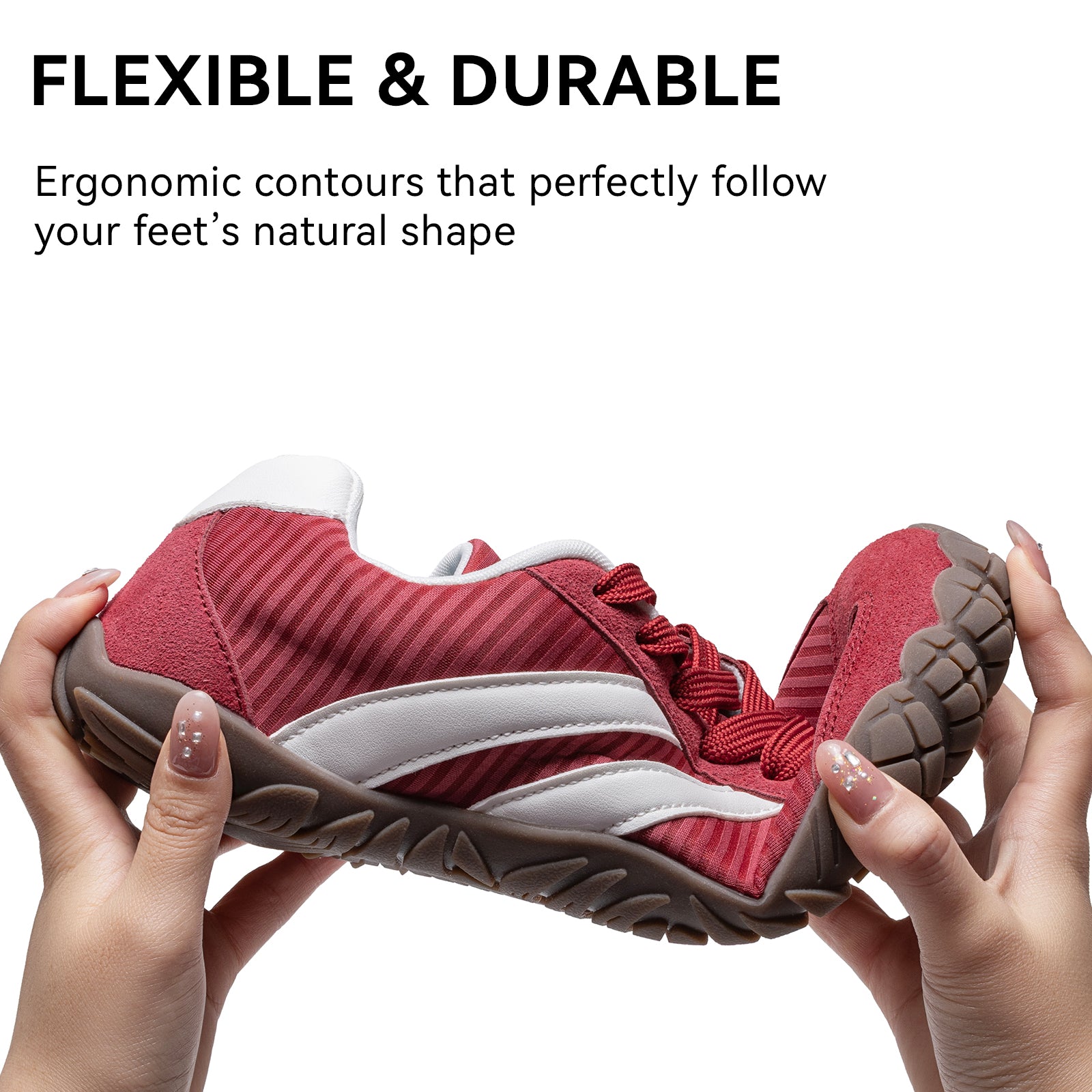 Barefoot Shoes Women Casual Sneakers,Wide Toe Box Shoes Women Zero Drop Barefoot Shoe Men,Minimalist Trail Running Shoe,Non-Slip Lightweight Breathable Comfortable Fashion Walking Hiking Shoes Unisex B1388