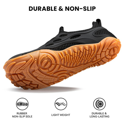 Barefoot Shoes Women Men Fashion Sneakers - Zero Drop Wide Toe Box Shoes Comfortable for Hiking,Walking,Gym,Fitness,Trail Running,Casual Outdoor & Daily Wear - Non-Slip Beach Water Shoe