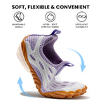 Barefoot Shoes Women Men Fashion Sneakers - Zero Drop Wide Toe Box Shoes Comfortable for Hiking,Walking,Gym,Fitness,Trail Running,Casual Outdoor & Daily Wear - Non-Slip Beach Water Shoe