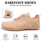 Barezoey 2026 New Hiking Barefoot Shoes Womens Mens Footwear,Wide Toe Box Water Shoe for Women Men,Zero Drop Comfortable & Non-Slip Barefoot Vitality Shoe Women's Athletic Footwear for Walking Hiking