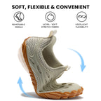 Barefoot Shoes Women Men Fashion Sneakers - Zero Drop Wide Toe Box Shoes Comfortable for Hiking,Walking,Gym,Fitness,Trail Running,Casual Outdoor & Daily Wear - Non-Slip Beach Water Shoe