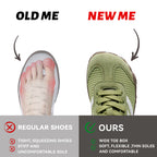 Barefoot Shoes Women Casual Sneakers,Wide Toe Box Shoes Women Zero Drop Barefoot Shoe Men,Minimalist Trail Running Shoe,Non-Slip Lightweight Breathable Comfortable Fashion Walking Hiking Shoes Unisex B1388