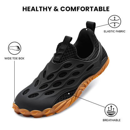 Barefoot Shoes Women Men Fashion Sneakers - Zero Drop Wide Toe Box Shoes Comfortable for Hiking,Walking,Gym,Fitness,Trail Running,Casual Outdoor & Daily Wear - Non-Slip Beach Water Shoe