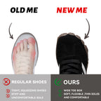 Barefoot Shoes Women Casual Sneakers,Wide Toe Box Shoes Women Zero Drop Barefoot Shoe Men,Minimalist Trail Running Shoe,Non-Slip Lightweight Breathable Comfortable Fashion Walking Hiking Shoes Unisex B1388