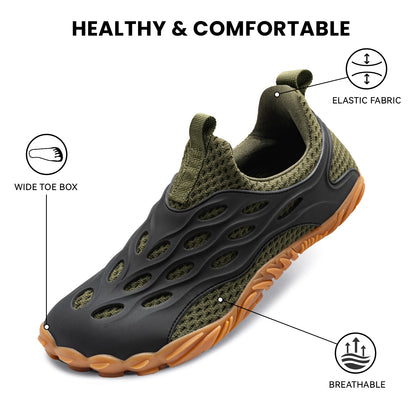 Barefoot Shoes Women Men Fashion Sneakers - Zero Drop Wide Toe Box Shoes Comfortable for Hiking,Walking,Gym,Fitness,Trail Running,Casual Outdoor & Daily Wear - Non-Slip Beach Water Shoe
