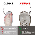 Barefoot Shoes Women Casual Sneakers,Wide Toe Box Shoes Women Zero Drop Barefoot Shoe Men,Minimalist Trail Running Shoe,Non-Slip Lightweight Breathable Comfortable Fashion Walking Hiking Shoes Unisex B1388