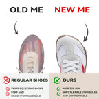 Barefoot Shoes Women Casual Sneakers,Wide Toe Box Shoes Women Zero Drop Barefoot Shoe Men,Minimalist Trail Running Shoe,Non-Slip Lightweight Breathable Comfortable Fashion Walking Hiking Shoes Unisex B1388