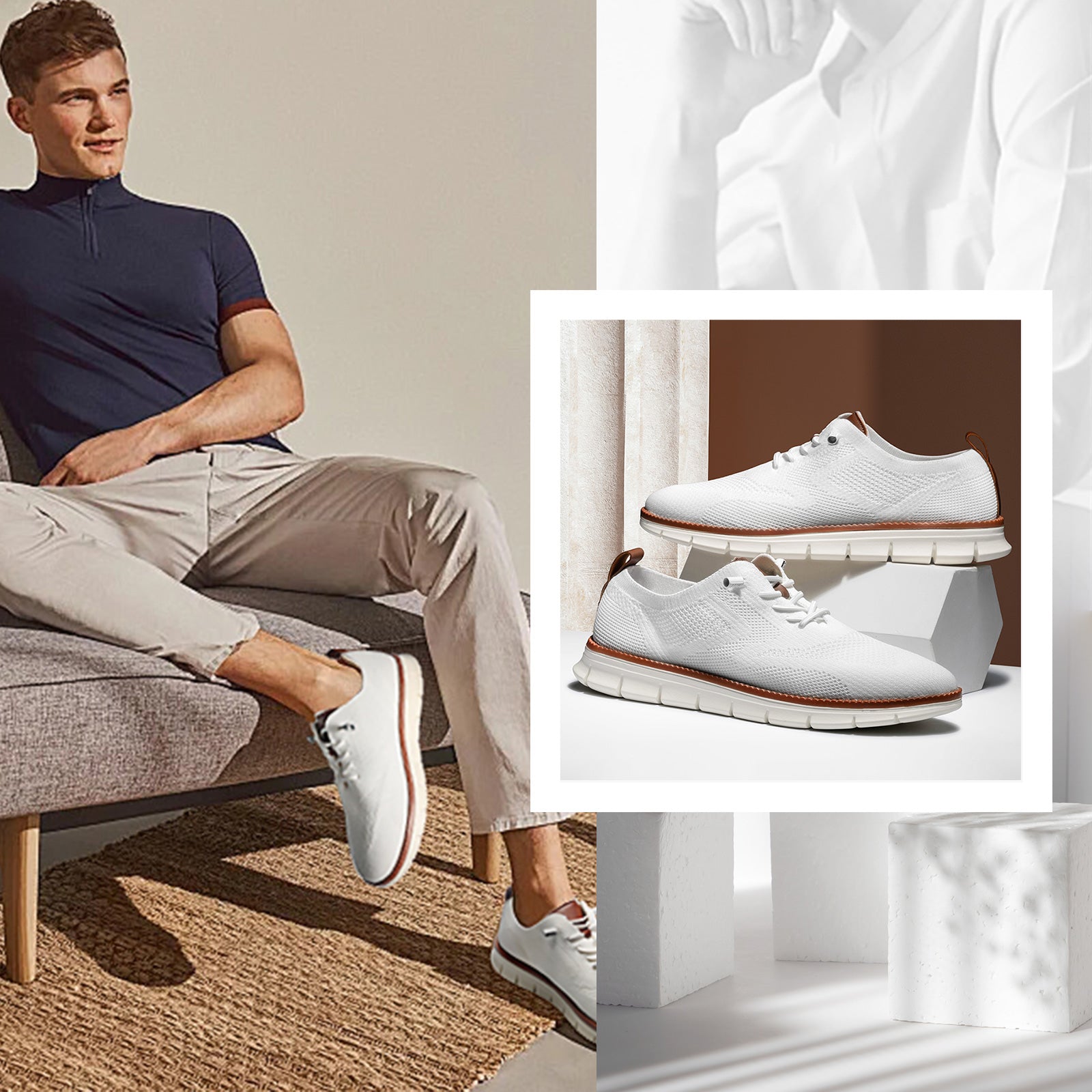 Wearbreeze Shoes for Men,Business Casual Shoes Mens,Comfortable Urban Dress Shoe for Men,Oxfords Mesh Sneakers,Breathable Upper Footwear,Lace-Up Lightweight Tennis Walking Shoe