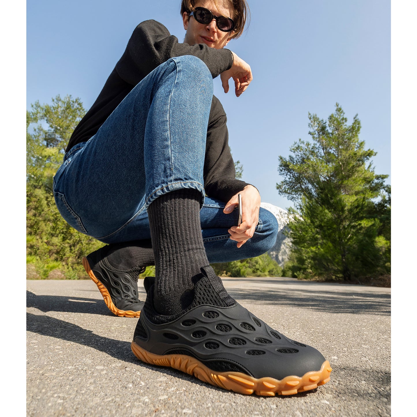 Barefoot Shoes Women Men Fashion Sneakers - Zero Drop Wide Toe Box Shoes Comfortable for Hiking,Walking,Gym,Fitness,Trail Running,Casual Outdoor & Daily Wear - Non-Slip Beach Water Shoe