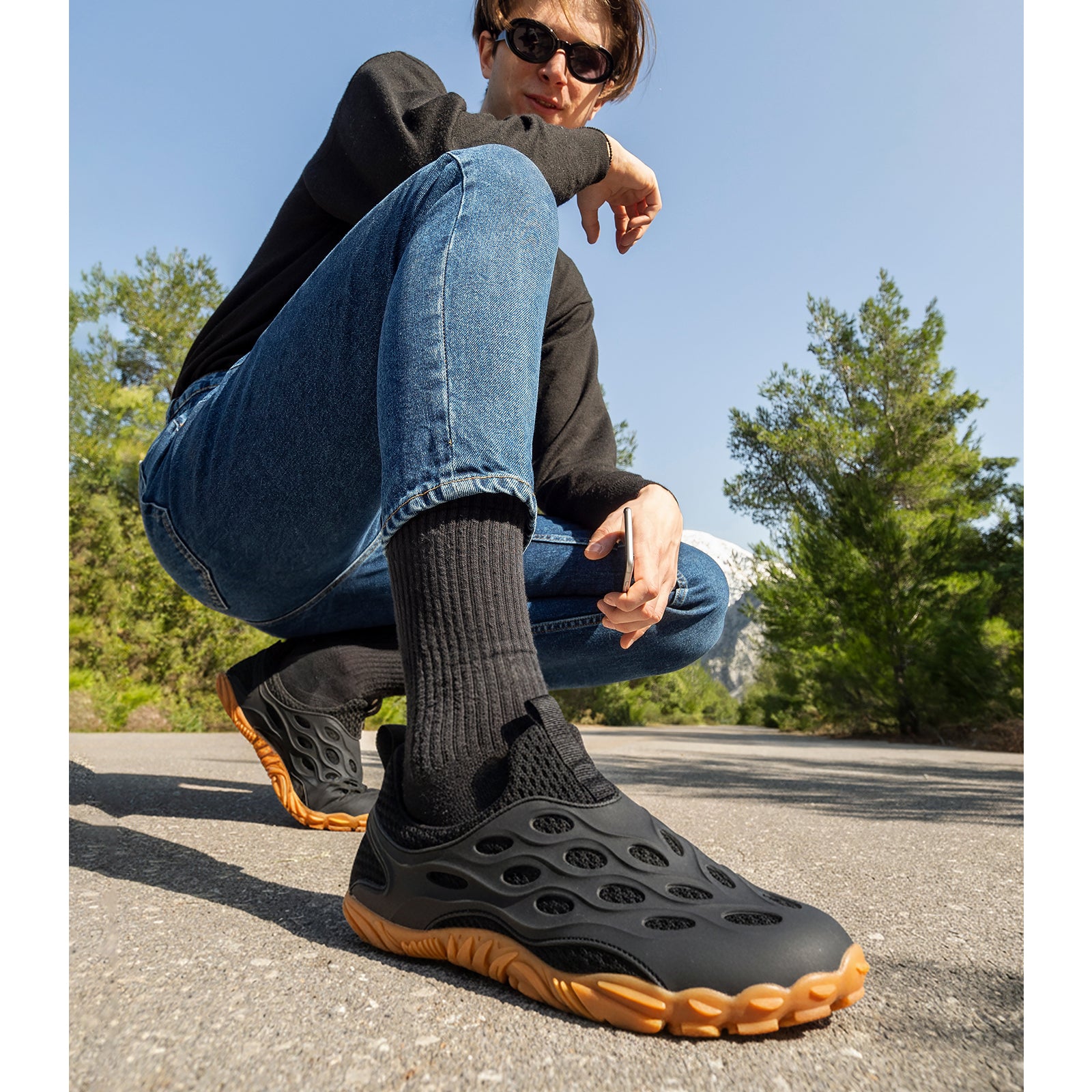 Barefoot Shoes Women Men Fashion Sneakers - Zero Drop Wide Toe Box Shoes Comfortable for Hiking,Walking,Gym,Fitness,Trail Running,Casual Outdoor & Daily Wear - Non-Slip Beach Water Shoe