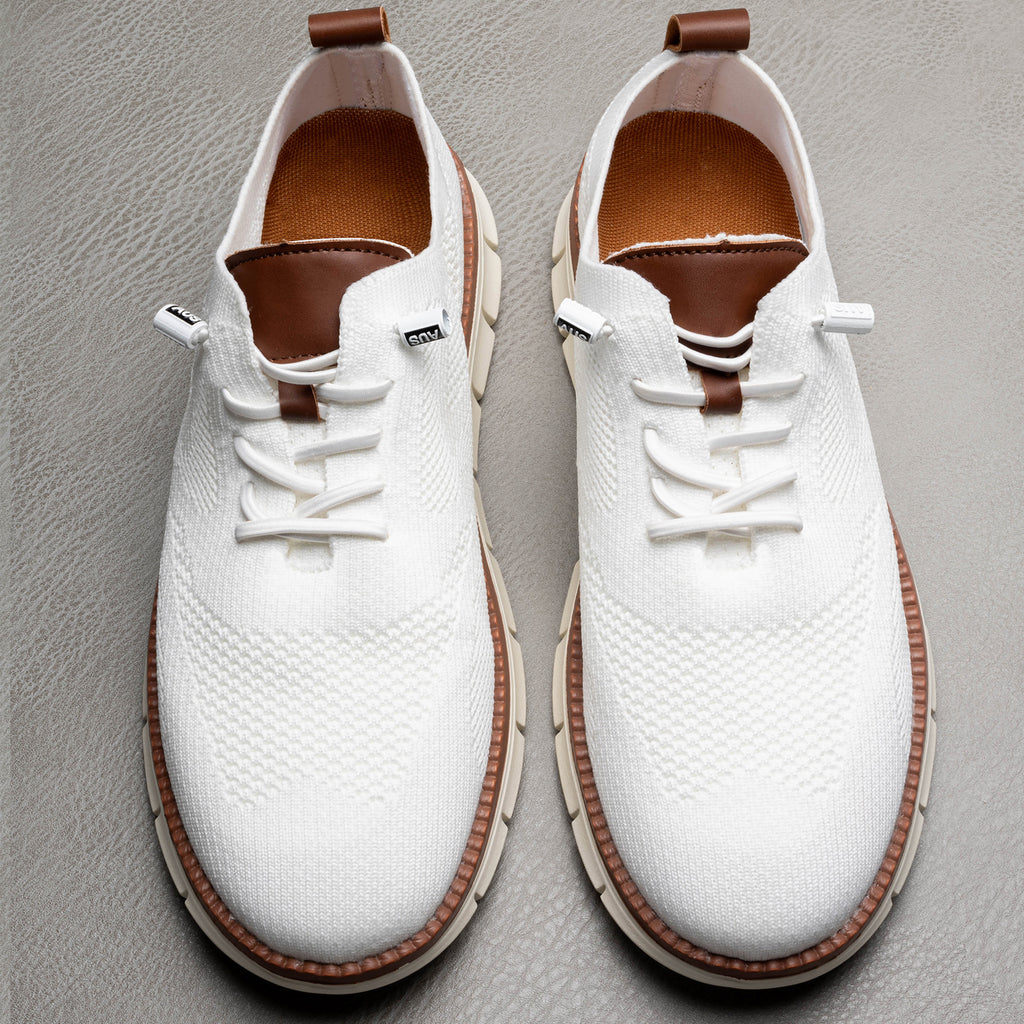 Wearbreeze Shoes for Men,Business Casual Shoes Mens,Comfortable Urban Dress Shoe for Men,Oxfords Mesh Sneakers,Breathable Upper Footwear,Lace-Up Lightweight Tennis Walking Shoe