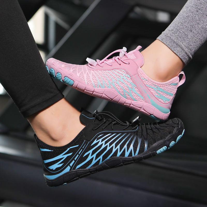 Barezoey 2026 New Barefoot Shoes for Women Mens,Hiking Barefoot Shoes Womens Footwear,Comfortable & Non-Slip Barefoot Vitality Shoe Women's Athletic Footwear,Wide Toe Box Water Shoe for Women Men