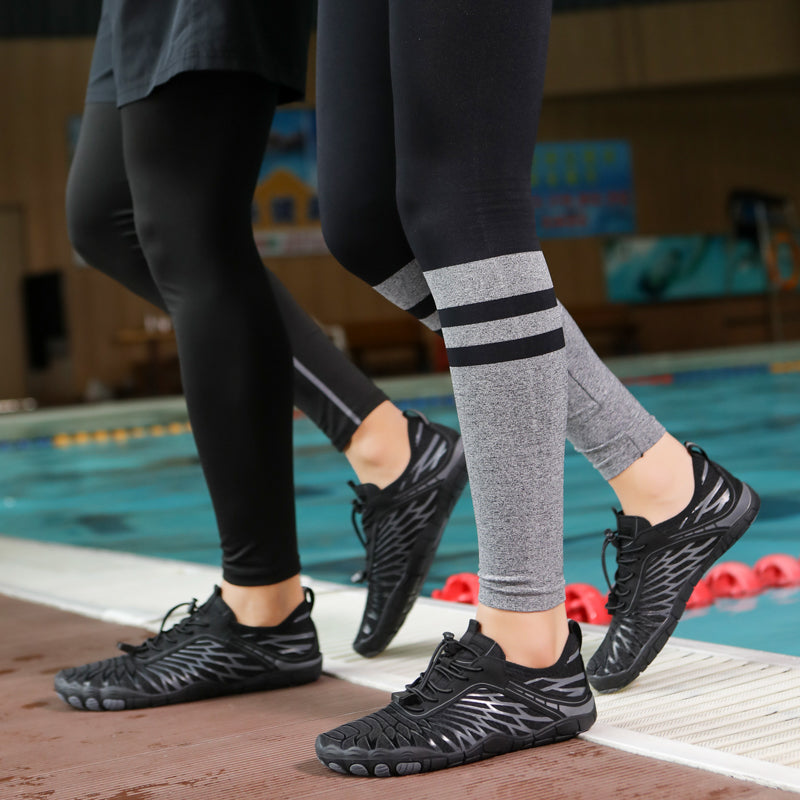 Barezoey 2026 New Barefoot Shoes for Women Mens,Hiking Barefoot Shoes Womens Footwear,Comfortable & Non-Slip Barefoot Vitality Shoe Women's Athletic Footwear,Wide Toe Box Water Shoe for Women Men