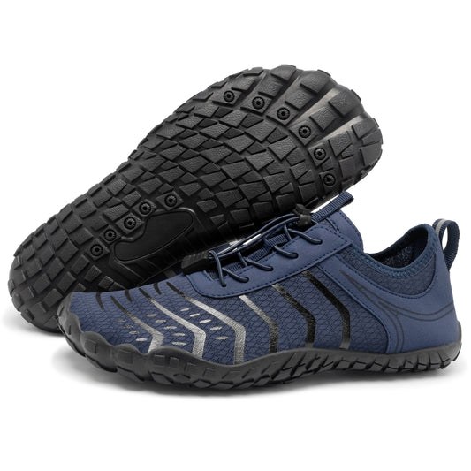 Barezoey 2026 New Hiking Barefoot Shoes Womens Mens Footwear,Wide Toe Box Water Shoe for Women Men,Zero Drop Comfortable & Non-Slip Barefoot Vitality Shoe Women's Athletic Footwear for Walking Hiking